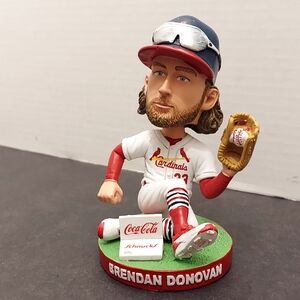 St Louis Cardinals Brendan Donovan Bobblehead Figure Statue MLB Baseball sliding